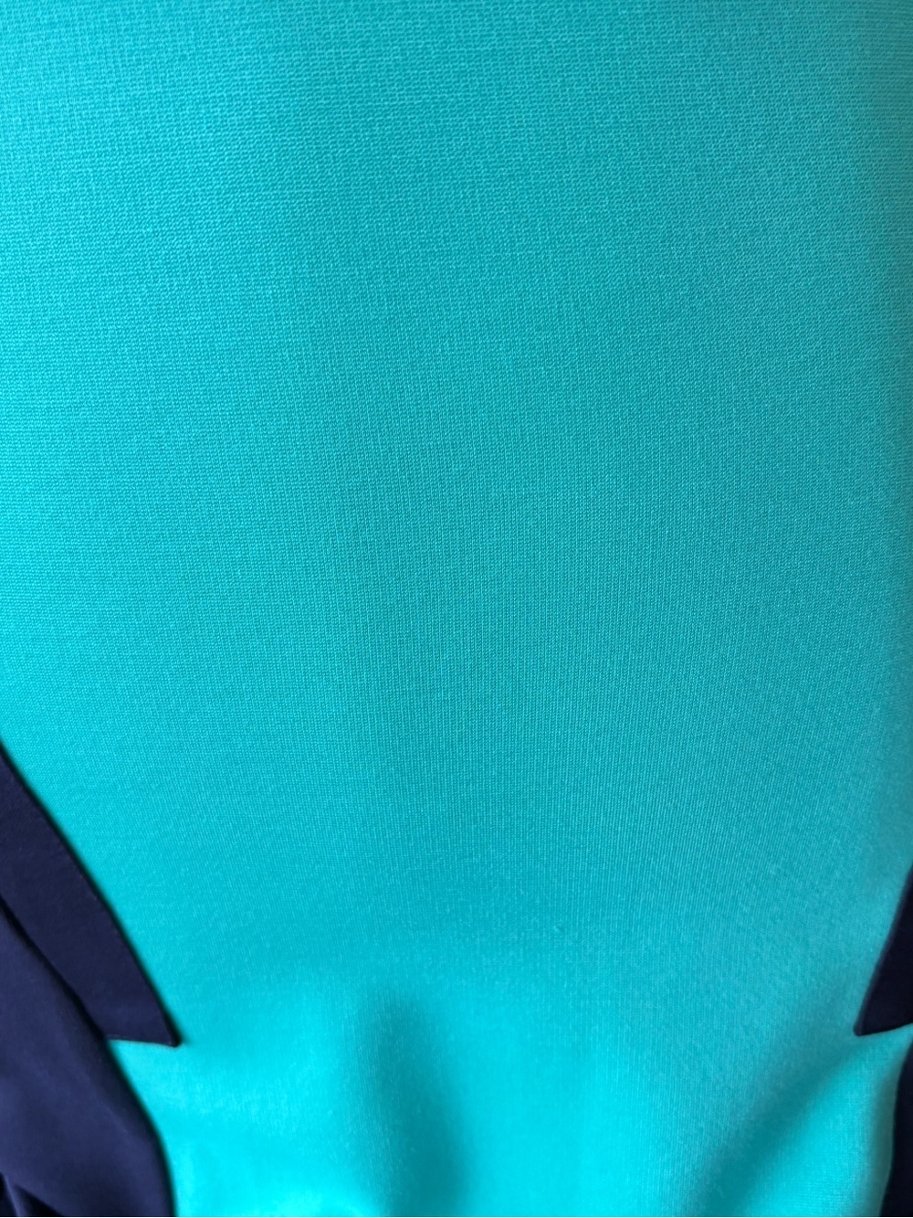 Kenneth Cole Reaction Teal Navy mini dress Sz s Preppy Office Old money - Picture 6 of 9